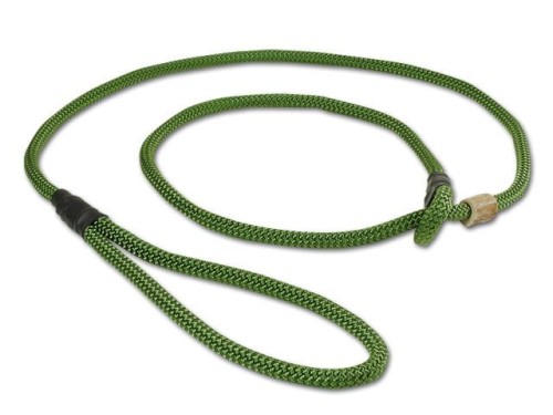 Smycz mysliwska Field trial bez stopera khaki 6mm