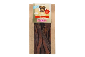 Przysmak suszony królik z marchewką 150g