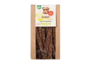 Przysmak suszony królik z gruszką 150g