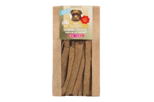 Przysmak suszony królik z ostropestem 150g