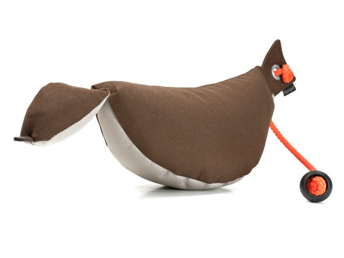 Kaczka dummy Large brazowa-bezowa