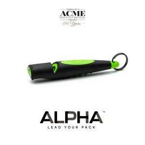 Gwizdek Acme Alpha 211.5 czarny-jaskrawozielony